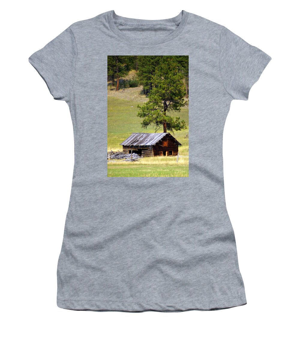 Ranch Women's T-Shirt featuring the photograph Montana Ranch 2 by Marty Koch