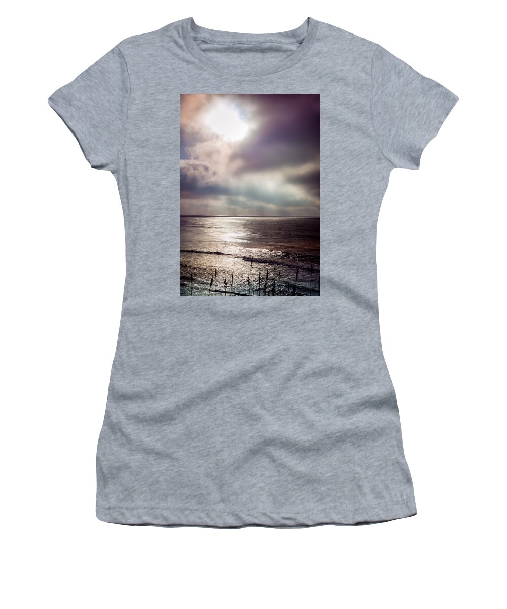Moonlight Women's T-Shirt featuring the photograph Moonlight Lullaby by Karen Wiles