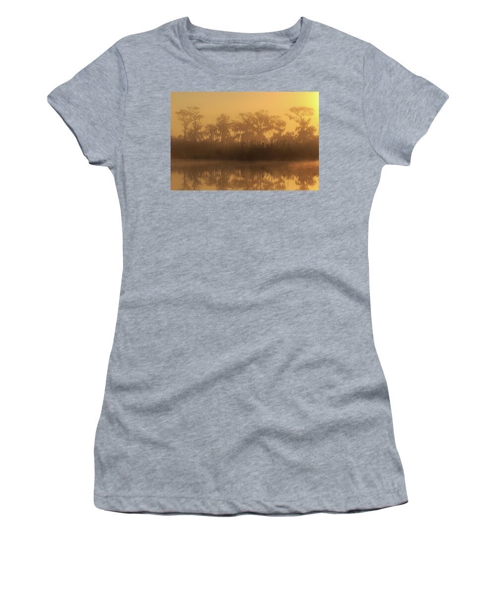 Florida Women's T-Shirt featuring the photograph Morning Glow by Stefan Mazzola