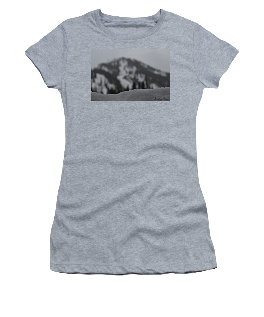 Snow Women's T-Shirt featuring the photograph Motivation by Bradley Dever