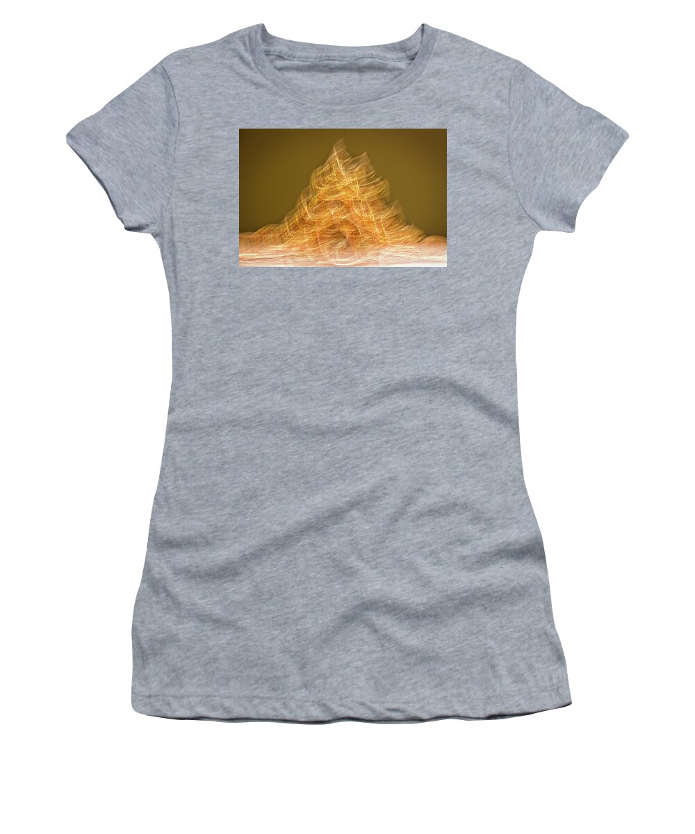 Roanoke Women's T-Shirt featuring the photograph Museum Exhibit Abstract by Stuart Litoff