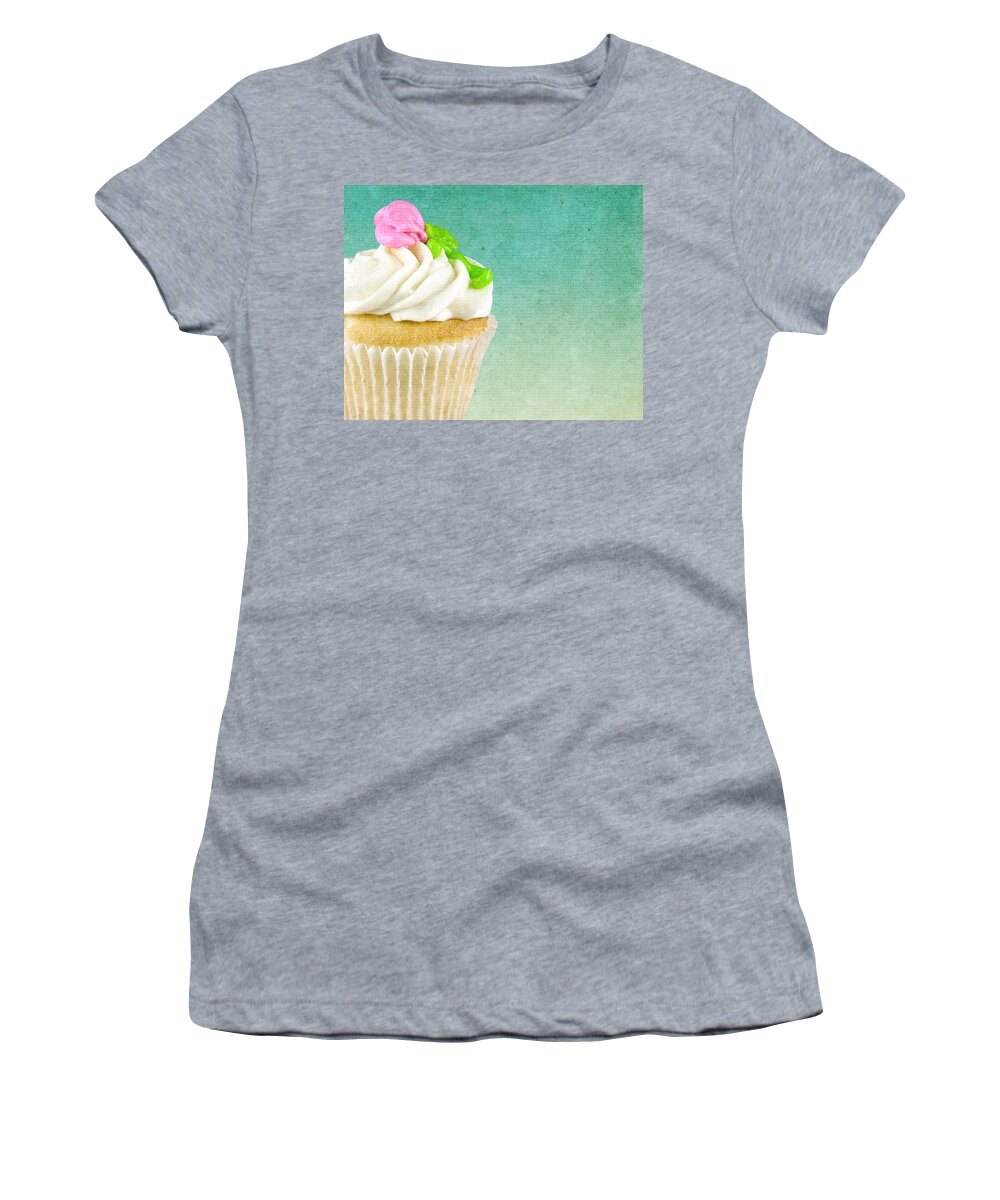 Cupcake Women's T-Shirt featuring the photograph My little cupcake by Al Mueller