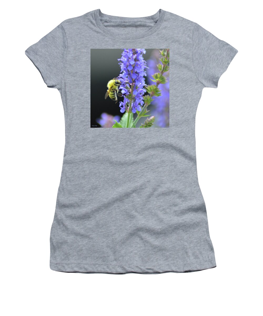 Honey Bee Women's T-Shirt featuring the photograph My Precious by Kathy Kelly