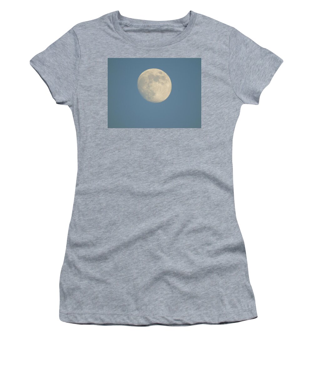  Moon Women's T-Shirt featuring the photograph Nature by Yohana Negusse