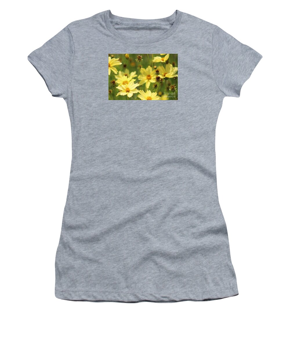 Yellow Women's T-Shirt featuring the photograph Nature's Beauty 61 by Deena Withycombe