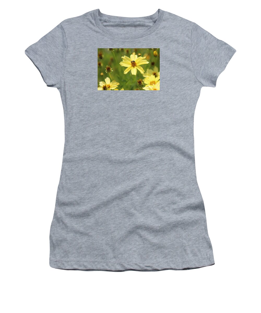 Yellow Women's T-Shirt featuring the photograph Nature's Beauty 62 by Deena Withycombe