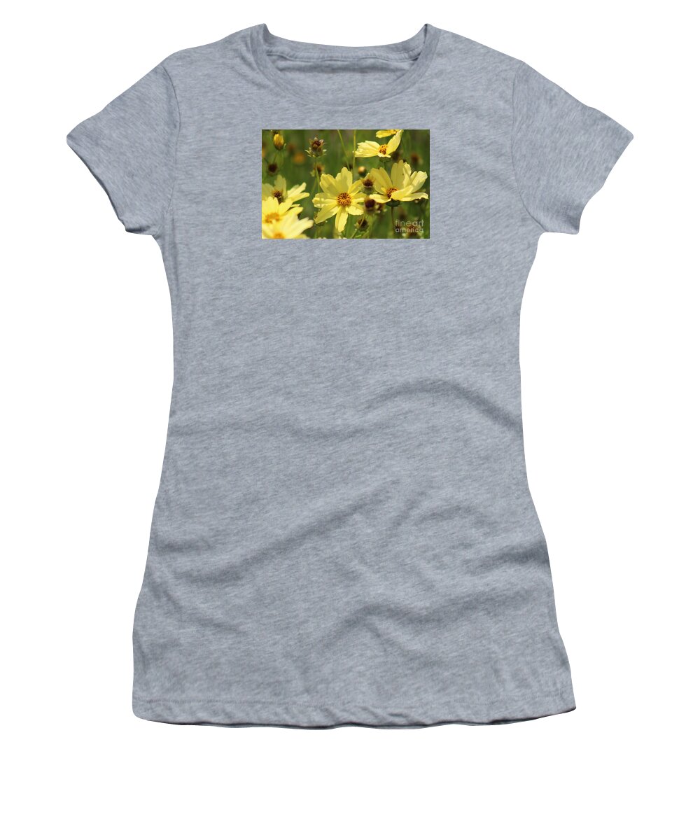 Yellow Women's T-Shirt featuring the photograph Nature's Beauty 64 by Deena Withycombe