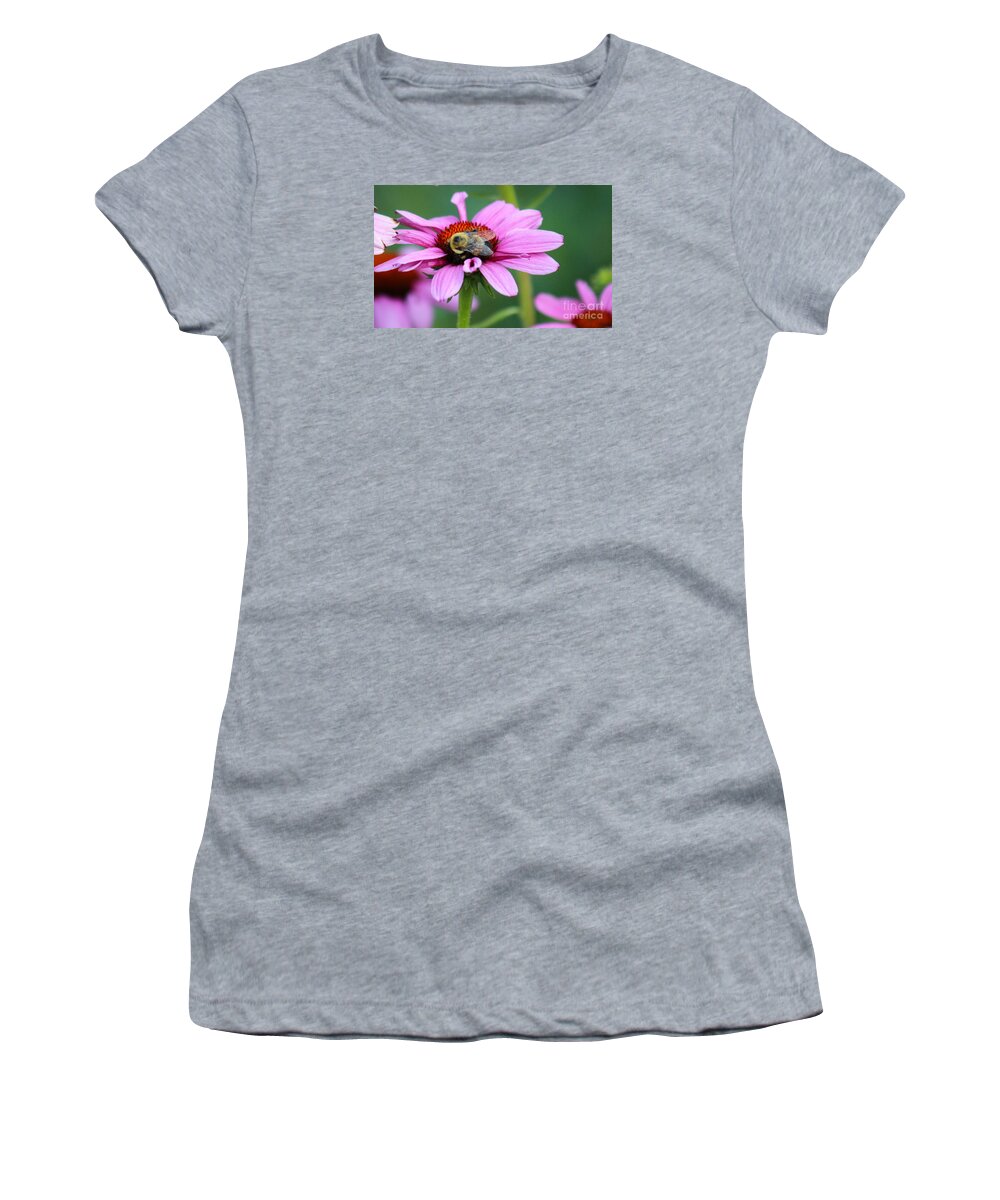 Pink Women's T-Shirt featuring the photograph Nature's Beauty 70 by Deena Withycombe