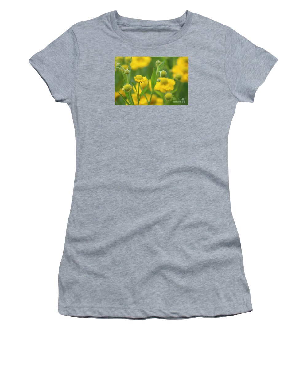 Yellow Women's T-Shirt featuring the photograph Nature's Beauty 94 by Deena Withycombe