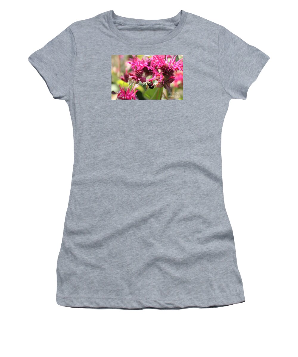 Pink Women's T-Shirt featuring the photograph Nature's Beauty 99 by Deena Withycombe