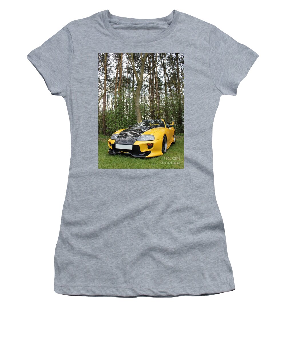 Silverstone Women's T-Shirt featuring the photograph Nature's Machine by Vicki Spindler