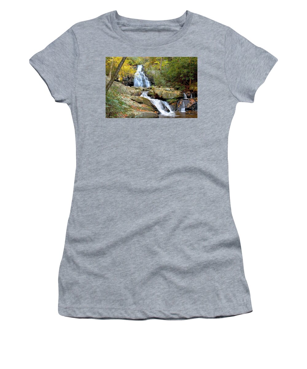 Mountain Women's T-Shirt featuring the photograph Natures Sitting Room by Patricia Twardzik