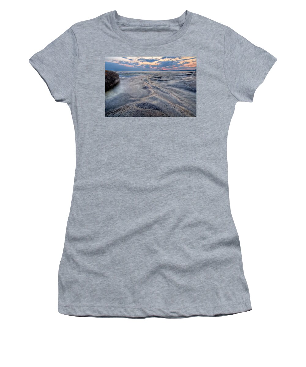 Canada Women's T-Shirt featuring the photograph Night Moves  by Doug Gibbons