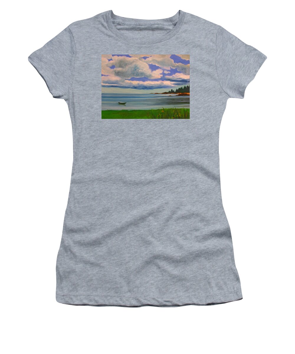  Women's T-Shirt featuring the painting Not my work and not for Sale by Juergen Roth