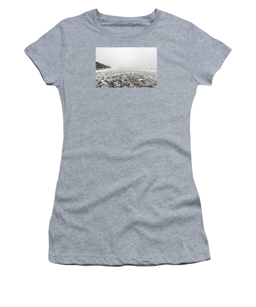 Dismal Women's T-Shirt featuring the photograph Ocean Beach in Tasmania by Jorgo Photography