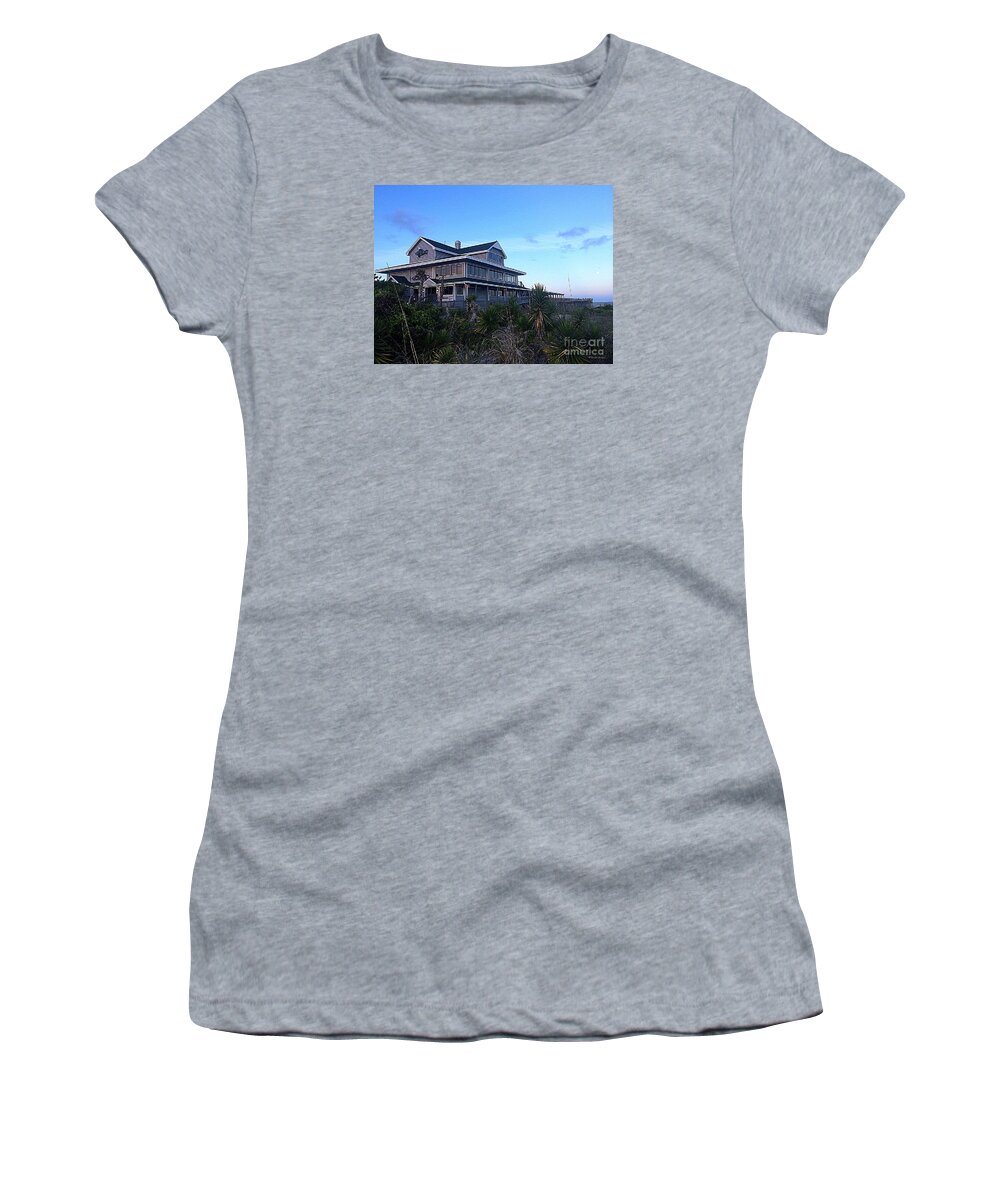 Art Women's T-Shirt featuring the photograph Oceanic - Wrightsville Beach by Shelia Kempf