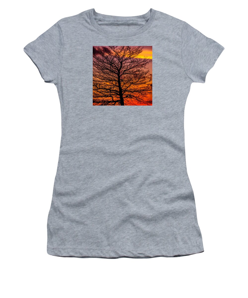Florida Women's T-Shirt featuring the photograph October Sky by Christopher Perez