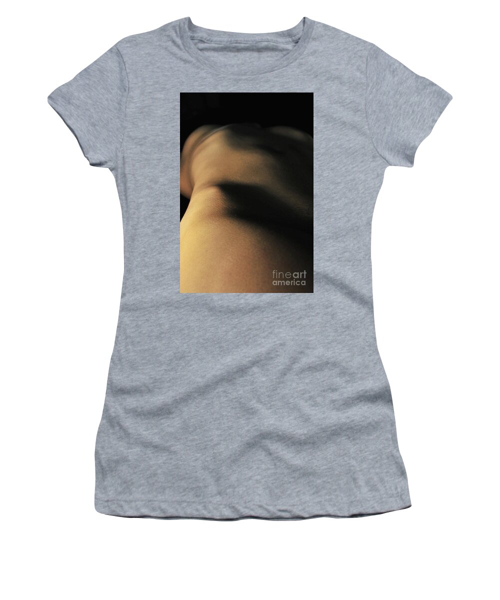 Artistic Photographs Women's T-Shirt featuring the photograph Off in the shadows by Robert WK Clark