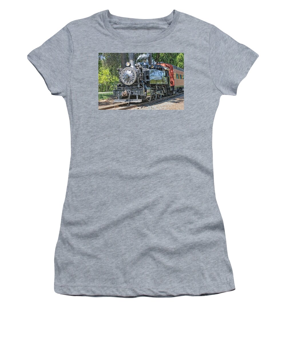 California Women's T-Shirt featuring the photograph Old Number 10 by Jim Thompson