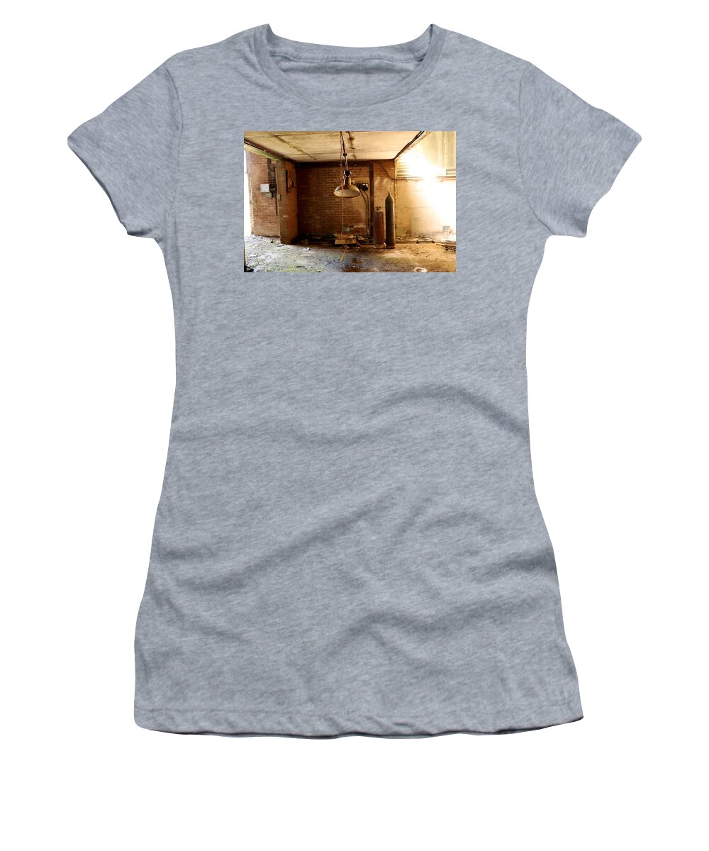 Room Women's T-Shirt featuring the photograph Old Room by Lukasz Ryszka