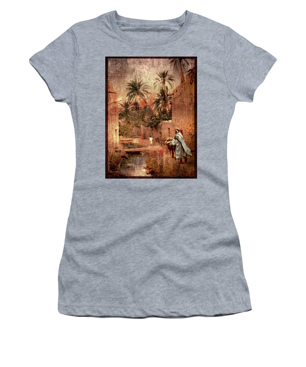 Algeria Women's T-Shirt featuring the photograph Old Town Biskra by Carlos Diaz