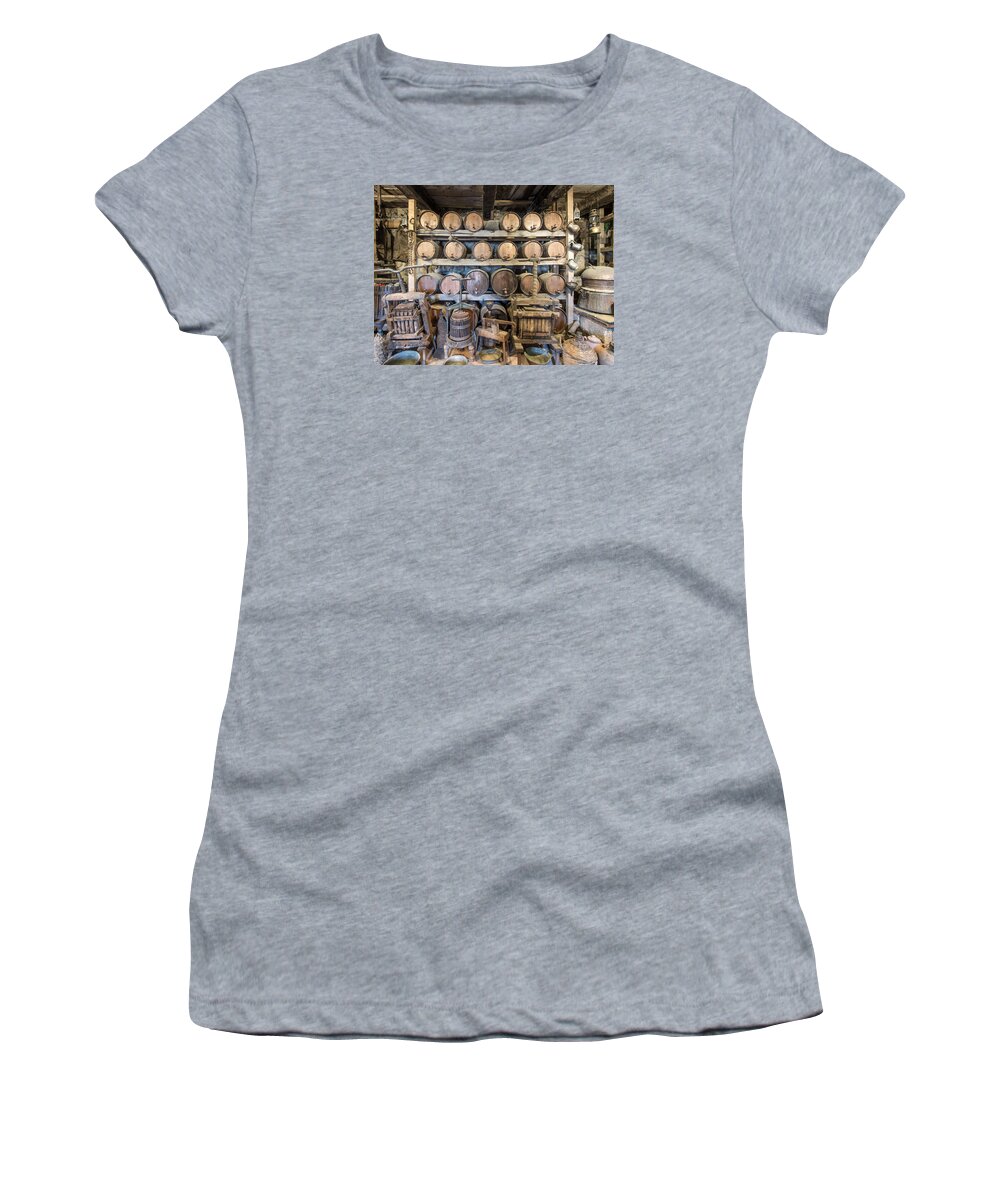 Greek Women's T-Shirt featuring the photograph Old Wine Cellar by Roy Pedersen