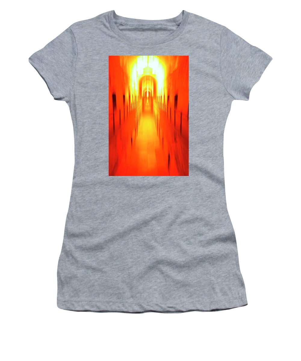 Dir-ea-0853-d Women's T-Shirt featuring the photograph On the way to Death Row by Paul W Faust - Impressions of Light