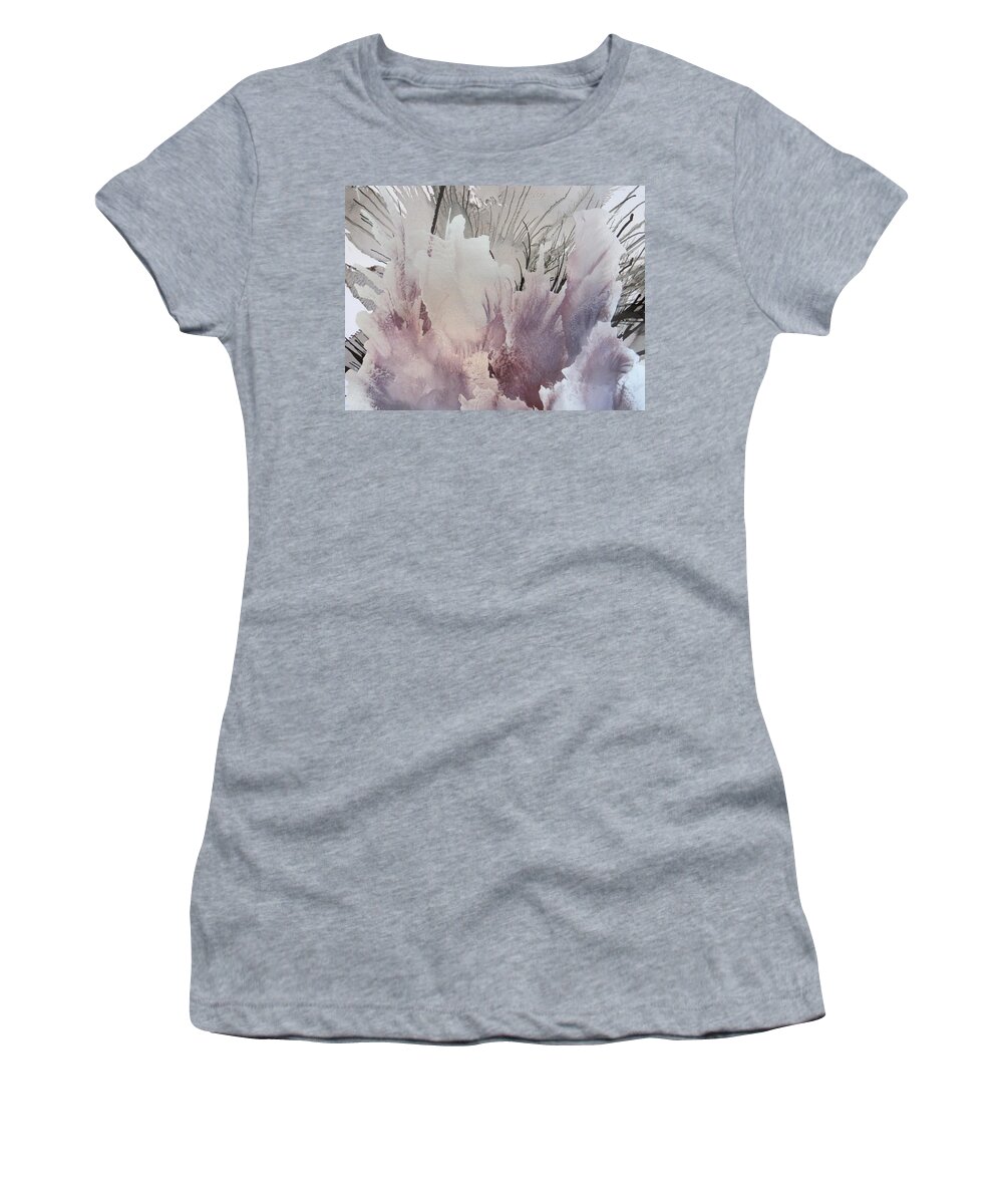Abstract Women's T-Shirt featuring the painting One Moment by Soraya Silvestri
