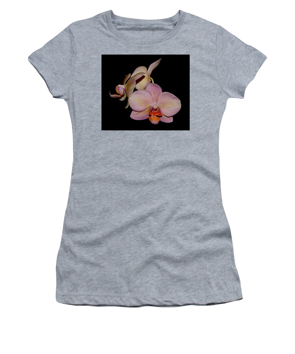 Nature Women's T-Shirt featuring the photograph Orchid 2016 1 by Robert Morin
