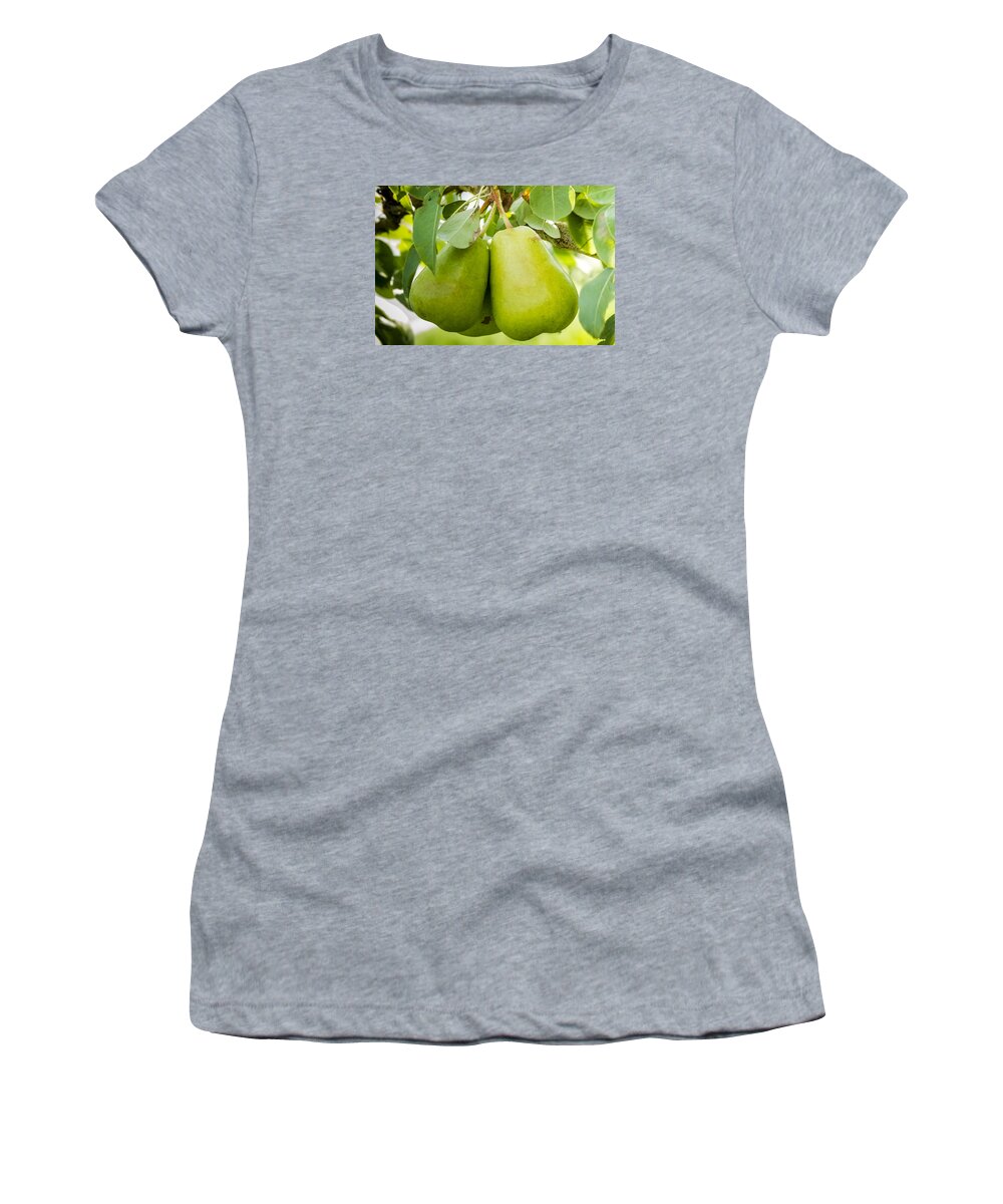 Colorado Women's T-Shirt featuring the photograph Organic Pears by Teri Virbickis