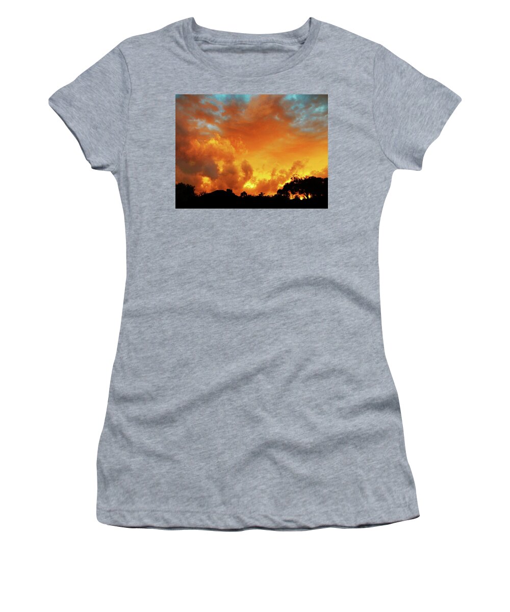 Sunset Women's T-Shirt featuring the photograph Otherworld by Mark Blauhoefer