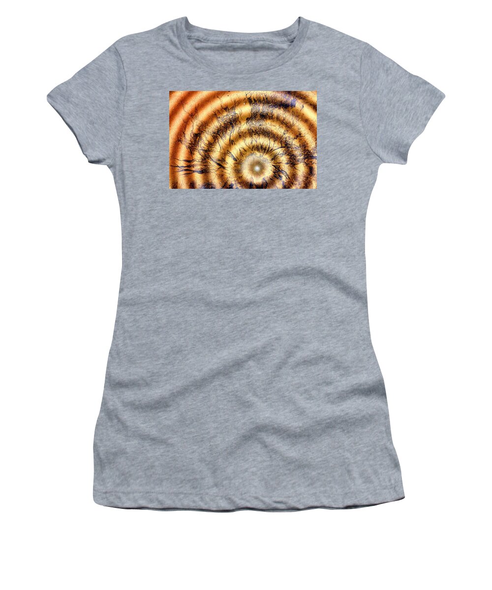Abstract Photography Women's T-Shirt featuring the photograph Paradigm by Richard Omura