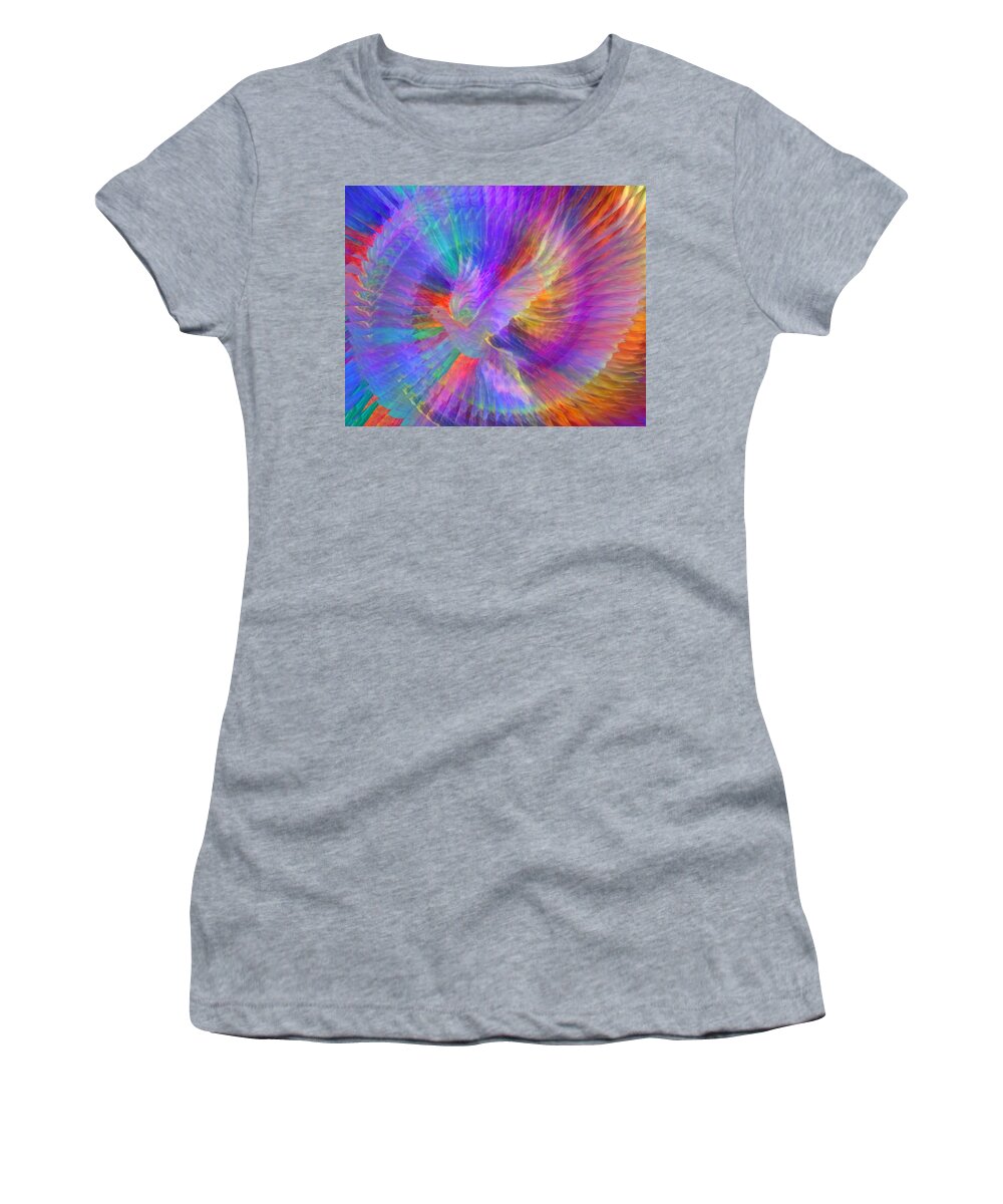 Peace Women's T-Shirt featuring the digital art Peace In Our Lifetime 100-B by Artistic Mystic