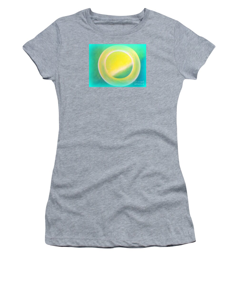 Peace.hope Women's T-Shirt featuring the painting Peace by Kumiko Mayer