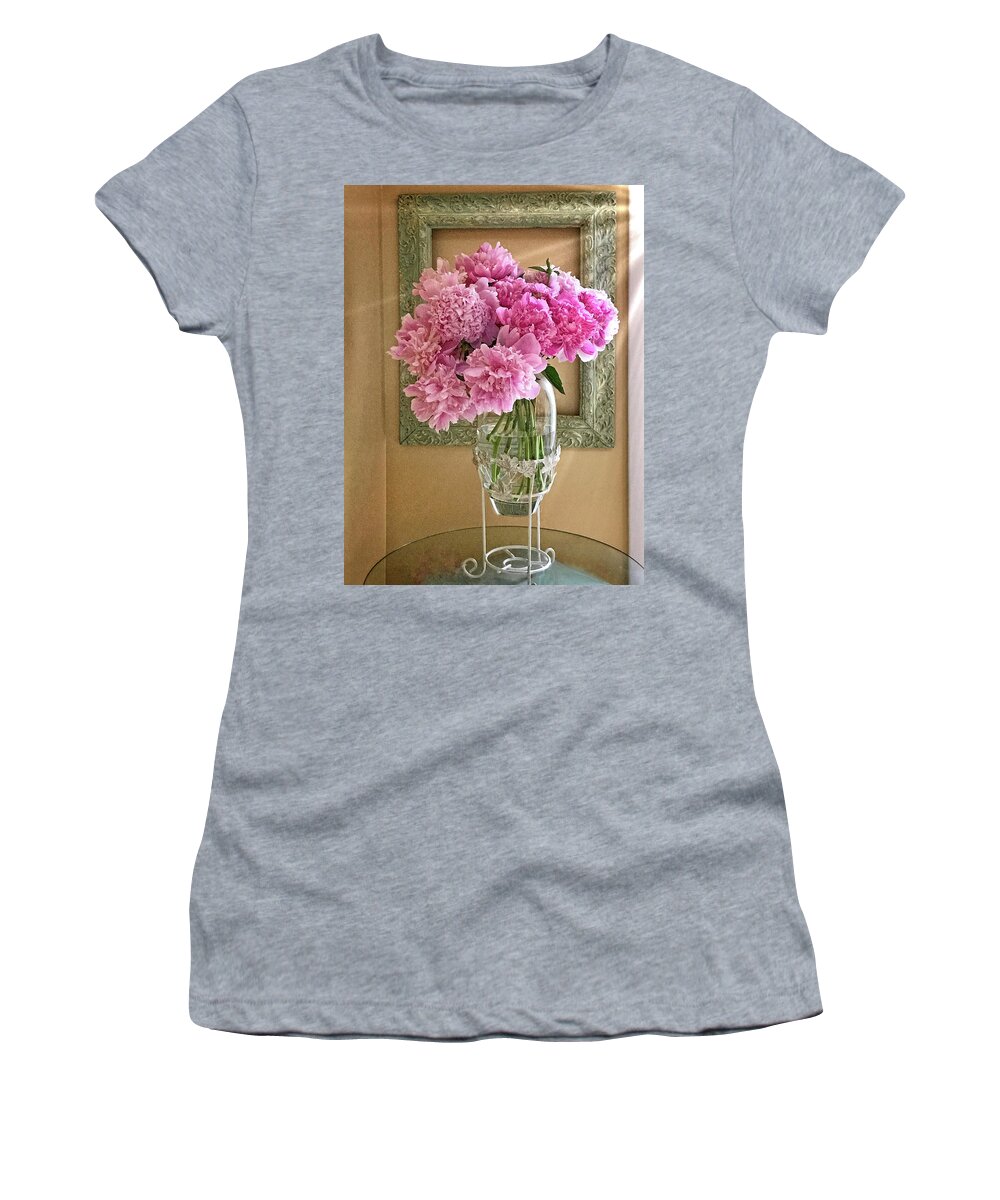 Peonies Women's T-Shirt featuring the photograph Perfect Picture by Jill Love
