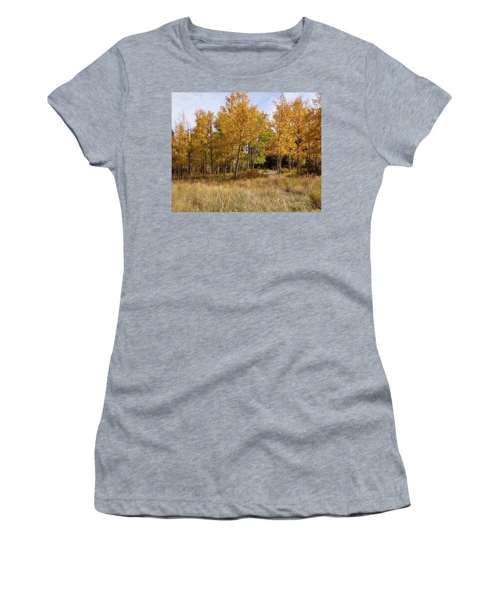 Pikes Peak Women's T-Shirt featuring the photograph Pikes Peak Splendor by Catherine Avilez