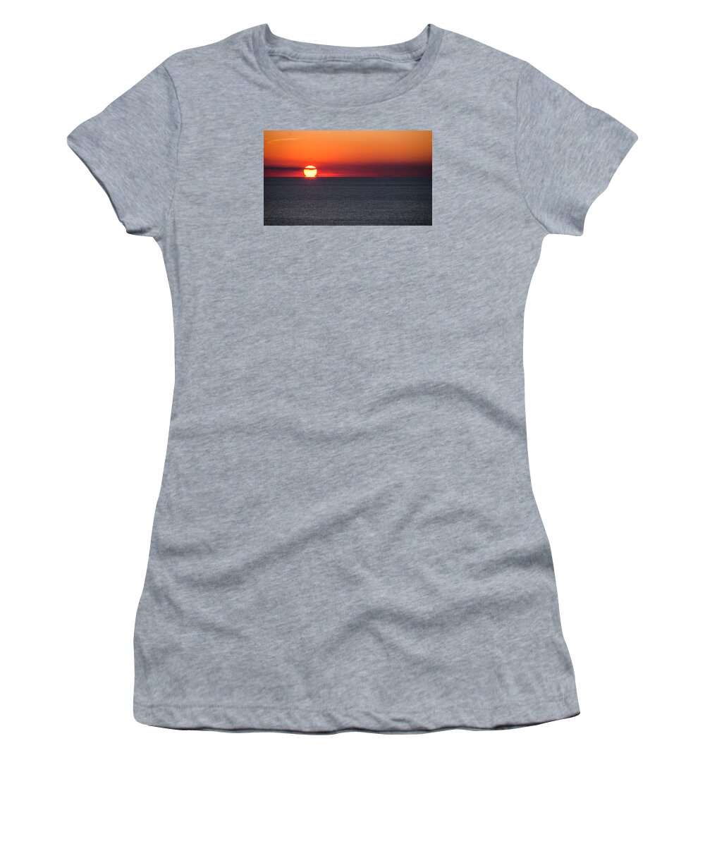 Sunset Women's T-Shirt featuring the photograph Pour Some Sunset by Charles McCleanon
