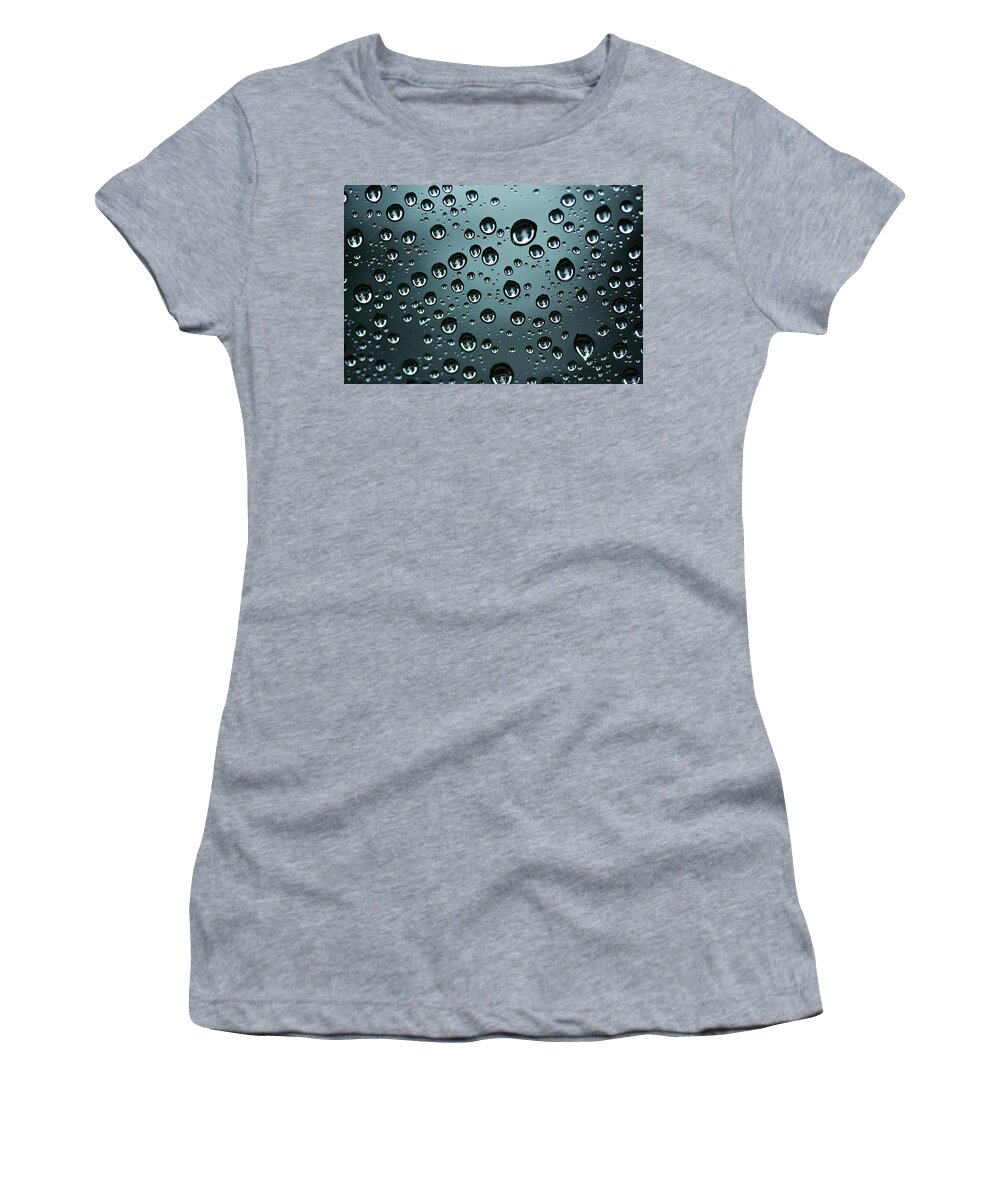 Precipitation Women's T-Shirt featuring the photograph Precipitation by Morgan Wright