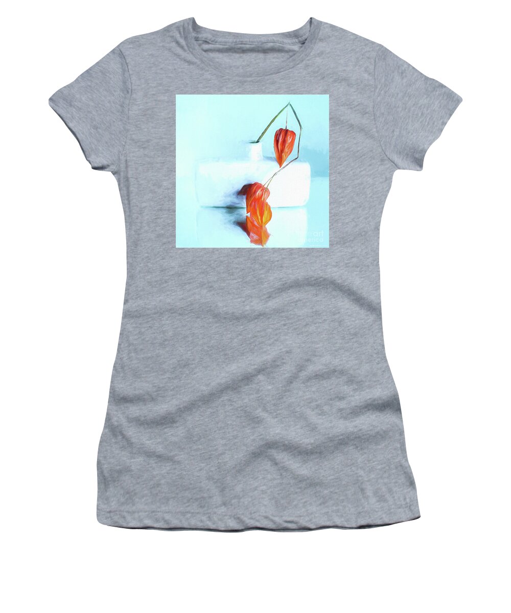 Mona Stut Women's T-Shirt featuring the digital art Pure by Mona Stut