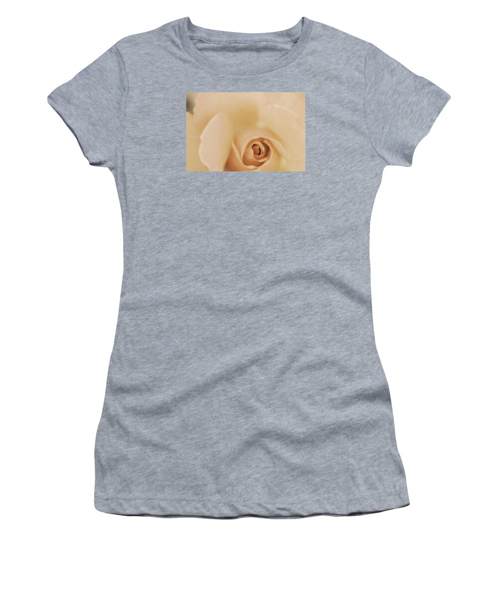 Rose Art Women's T-Shirt featuring the photograph Purest Beauty by The Art Of Marilyn Ridoutt-Greene