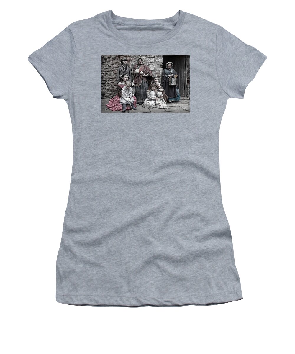Ragged Women's T-Shirt featuring the photograph Ragged Victorians 7 by David Birchall