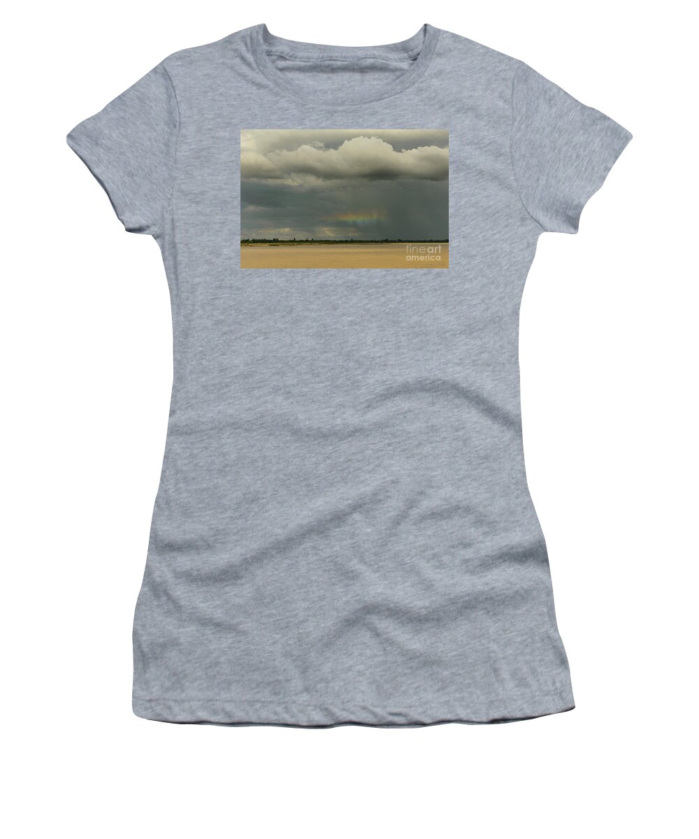 Landscape Women's T-Shirt featuring the photograph Rainbow Magic by Werner Padarin