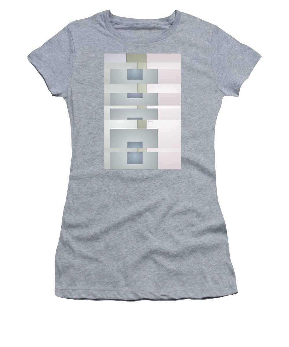 Rafael Salazar Women's T-Shirt featuring the digital art Reaching New Heights by Rafael Salazar