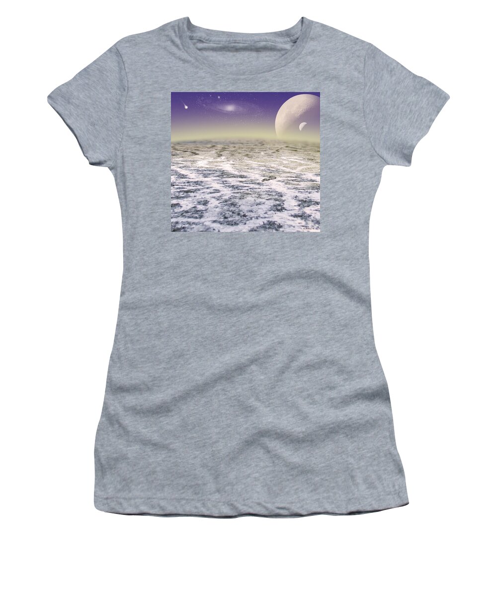 2d Women's T-Shirt featuring the photograph Reconnaissance Mission by Brian Wallace