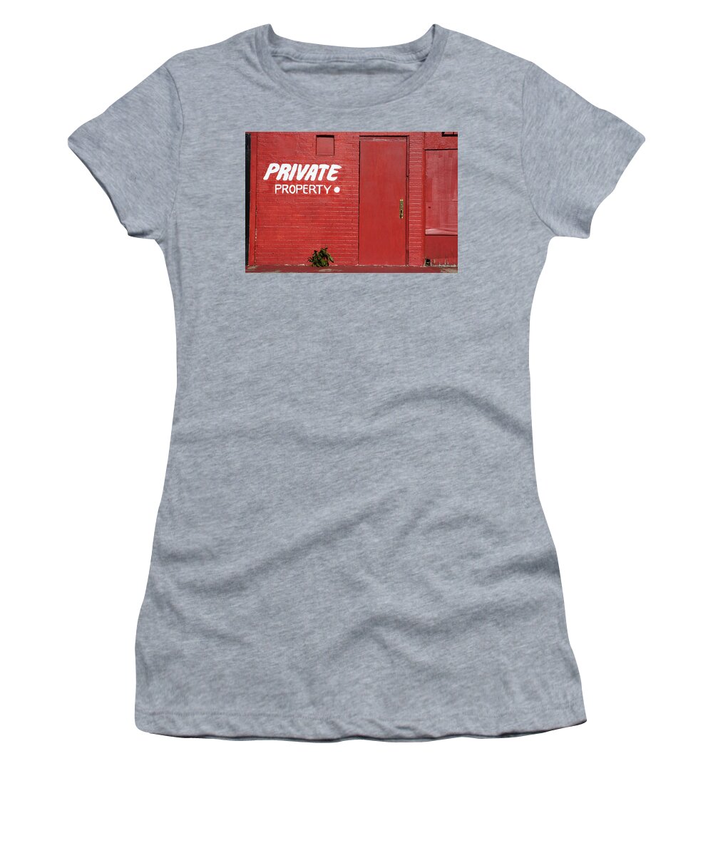 Red Women's T-Shirt featuring the photograph Red by DArcy Evans