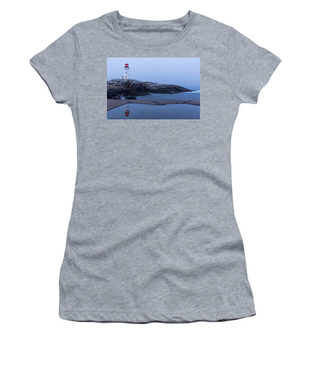 Nova Scotia Women's T-Shirt featuring the photograph Reflections of Peggy by Everet Regal