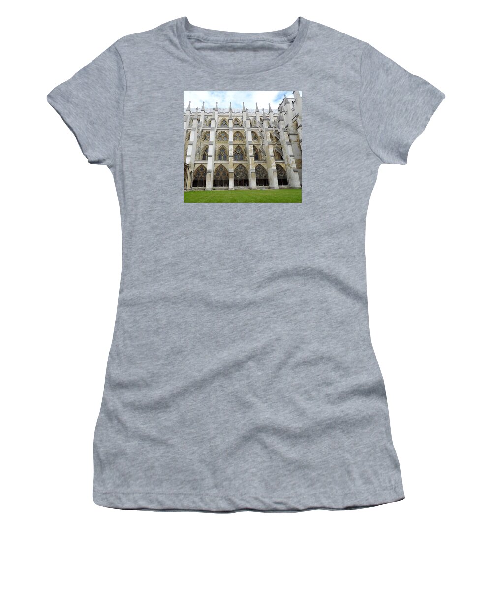 Abbey Women's T-Shirt featuring the photograph Repetition by Tiffany Marchbanks