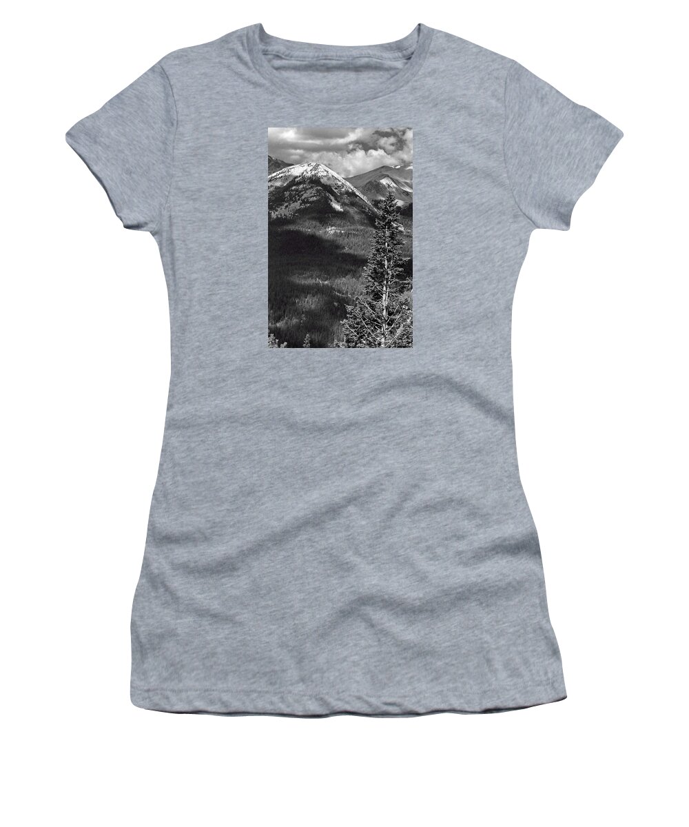 Rocky Mountain National Park Women's T-Shirt featuring the photograph RMNP - Infrared 42 by Pamela Critchlow