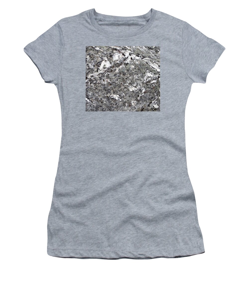 Rock Women's T-Shirt featuring the photograph Rock Abstract by Glenn Gordon
