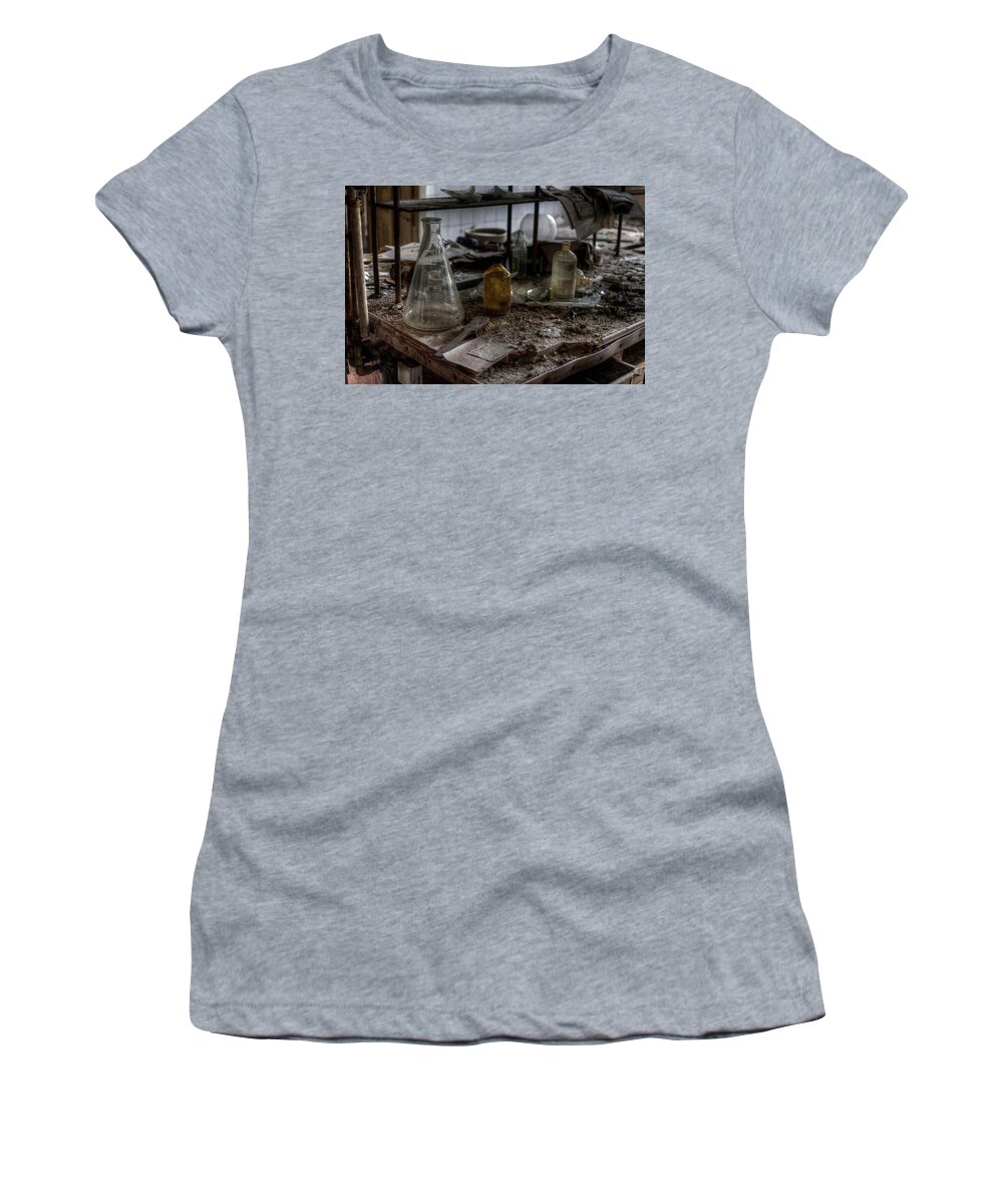 Industrial Women's T-Shirt featuring the digital art Rotten lab by Nathan Wright